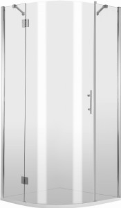 Deante Abelia Kabina półokrągła trzyszybowa 90 cm