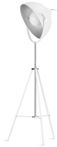 Lampa podłogowa Hollywood biała h.183cm