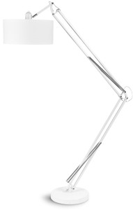 Lampa podłogowa MILANO biała
