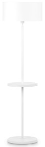 Lampa podłogowa MONACO, biała