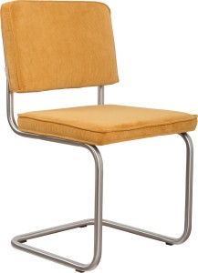 Krzesło RIDGE BRUSHED RIB żółte 24A