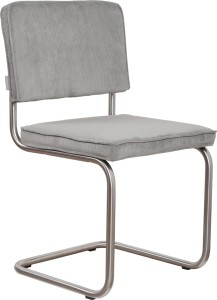 Krzesło RIDGE BRUSHED RIB szare 32A