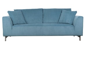 SOFA DRAGON 3-osobowa RIB niebieska