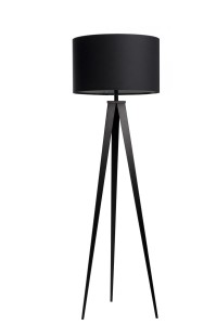 Lampa podłogowa TRIPOD czarna