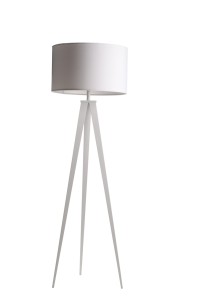 Lampa podłogowa TRIPOD biała