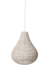Lampa wisząca CABLE DROP biała