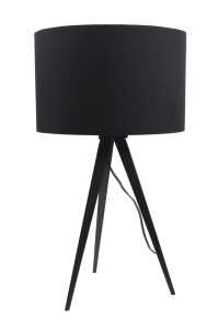 Lampa stołowa TRIPOD czarna