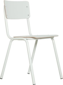 Krzesło BACK TO SCHOOL HPL białe