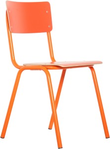 Krzesło BACK TO SCHOOL HPL pomarańczowe