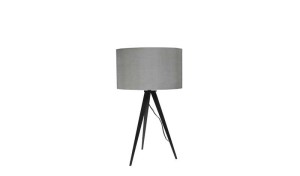 Lampa stołowa TRIPOD czarnoszara