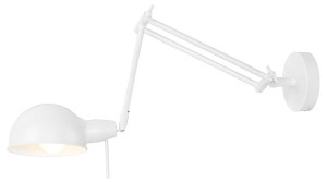 Lampa ścienna GLASGOW biała - It's About RoMi