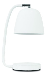 Lampa stołowa Newport biała 28x11x13cm