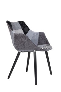 Krzesło TWELVE PATCHWORK szare