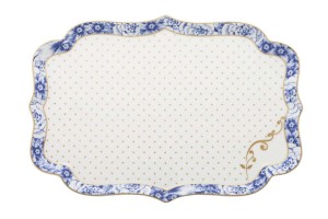 Taca Royal biała - 26 cm