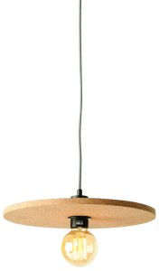 Abażur do lampy wiszącej Algarve korek/ 40x1,5cm, naturalny