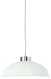 Lampa wisząca Yosemite masa papierowa 42x20cm, wielokątny biały
