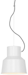 Lampa wisząca Belfast biała 25x26cm