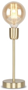 Lampa stołowa Cannes złota 12x30cm