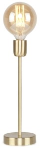 Lampa stołowa Cannes złota 12x37cm