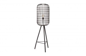 Lampa podłogowa HURRICANE metalowa czarna