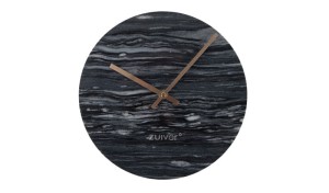 Zegar MARBLE TIME szary