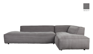 Sofa FAT FREDDY RIGHT COMFORT jasnoszary