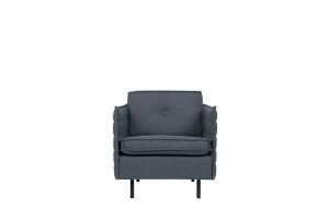 Sofa JAEY 1-SEATER COMFORT szaro/niebieski